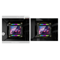 VENTILADOR CPU WATER COOLER EW-360S4 ARGB 360 CON PANTALLA