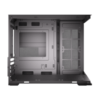 GABINETE GAMER ZERO MATX BLACK ARGB (6 FAN)  2 FAN MB/ 3 FAN ABAJO, 1 FAN TRASERO S/ FUENTE/ USB 3.0