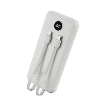 POWER BANK C/CABLES 10000MAH 22.5W BL-PB10WQC BLANCA BESTLINK