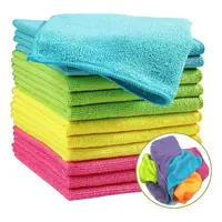 PAÑOS LIMPIEZA MICROFIBRA 40X40CM PACK 24UN. COLORES 