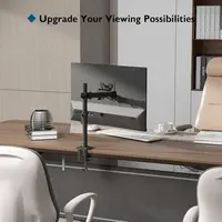 Soporte Monitor Escritorio Articulado 15"-30"  8Kg/180° Vesa 100x100 negro