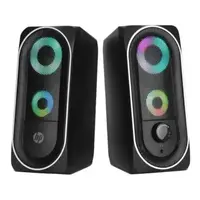 PARLANTE 2.0 6W RMS PLUG3.5 RGB DHE-6001 HP