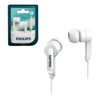 AUDIFONO ALAMBRICO IN-EAR C/MICROFONO (en cable) BLANCO
