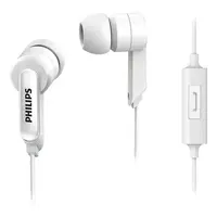 AUDIFONO ALAMBRICO IN-EAR C/MICROFONO (en cable) BLANCO