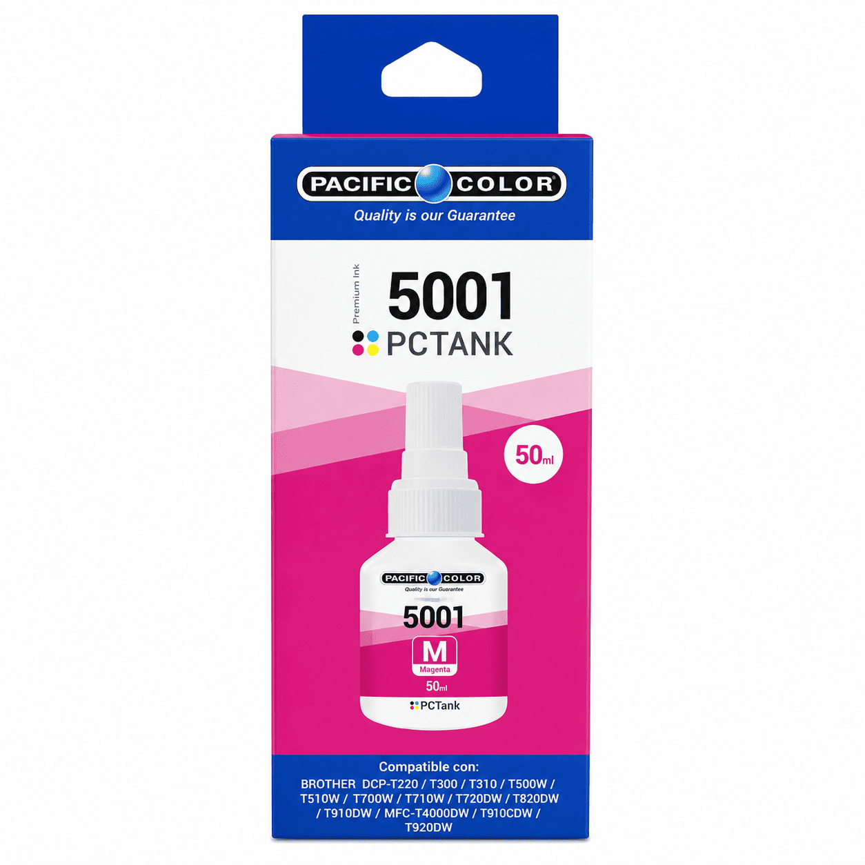 TINTA RECARGA (A) BT5001M MAGENTA 50ML (BROTHER) PACIFIC COLOR