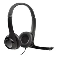 AUDIFONO CON MIC. USB H390-C GRAFITO
