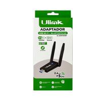ADAPTADOR USB WIFI 1300MBPS + BT V5.0 UL-ADW1300BT