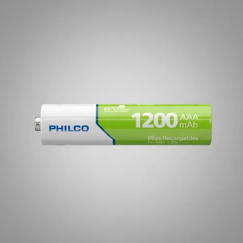 PILA RECARGABLE 1UN. AAA-1200MAH PHILCO