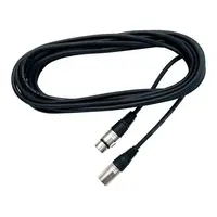 CABLE PARA MICROFONO 5M RCL 30305 D7 ROCKCABLE COLOR NEGRO