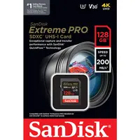 TARJETA SD EXTREME SANDISK UHS-I - 128GB