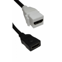 CABLE HDMI EXTENSION FACEPLATE 15CM H/H KEYSTONE V1.4
