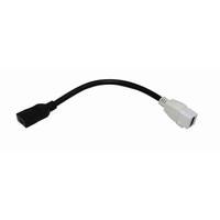CABLE HDMI EXTENSION FACEPLATE 15CM H/H KEYSTONE V1.4