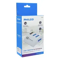ALARGADOR ELECTRICO MULTIPLE 3 ENCHU. 2MT/2500W USB TIPO C/ON-OFF 2044N