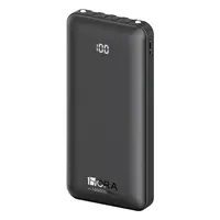 POWER BANK C/4 CABLES 10000MAH 10.5W GAR148N NEGRO