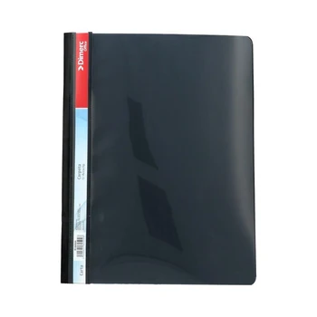 CARPETA CON ACCOCLIP CARTA VINIL NEGRO