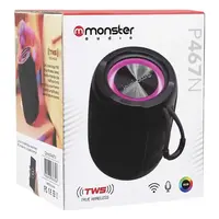 PARLANTES BLUETOOH RGB P467N NEGRO 10W 