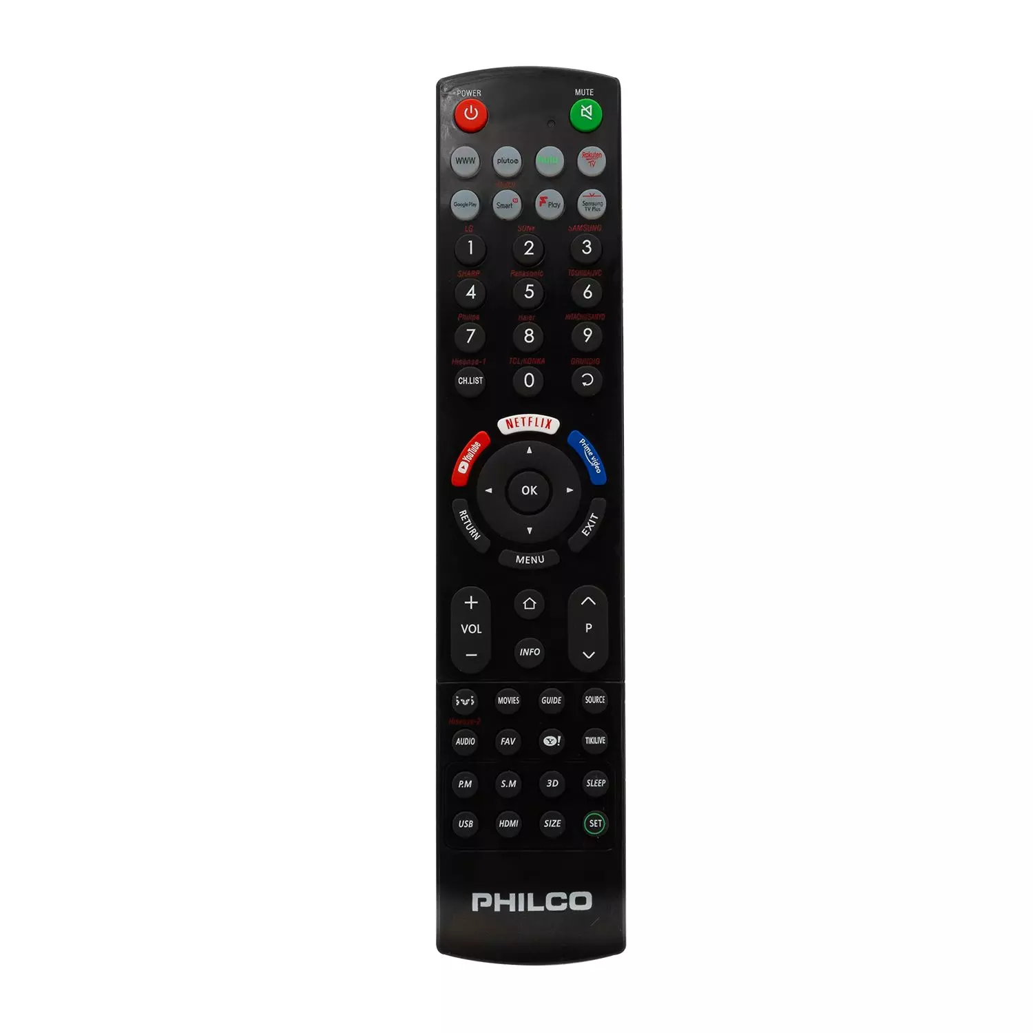CONTROL REMOTO UNIVERSAL PARA TV FRP3001