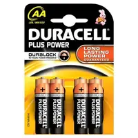 PILA ALCALINA AA PACK 4 UN. DURACELL