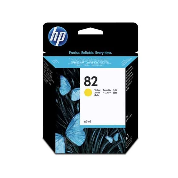 CARTRIDGE 82 YELLOW 69ML HP