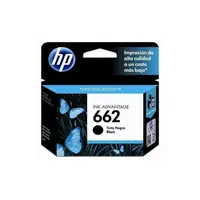 HP 662 - Negro - original - Ink Advantage - cartucho de tinta - para Deskjet 1516, Ink Advantage 15XX, Ink Advantage 35XX, Ink Advantage 4645
