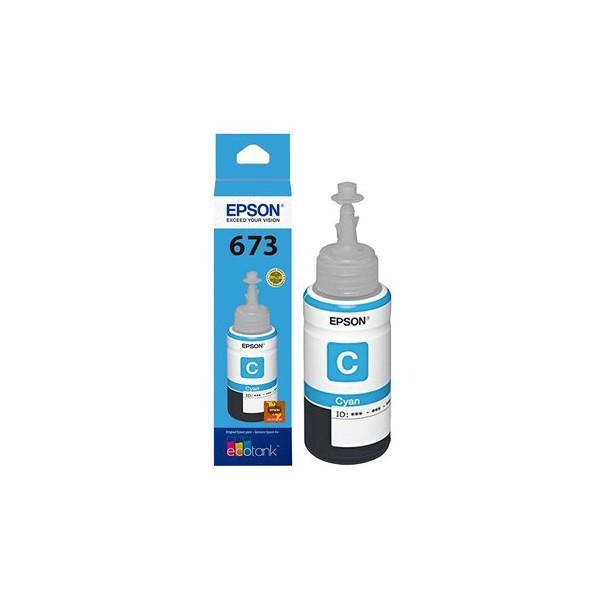 TINTA RECARGA L800 T673220 CYAN EPSON