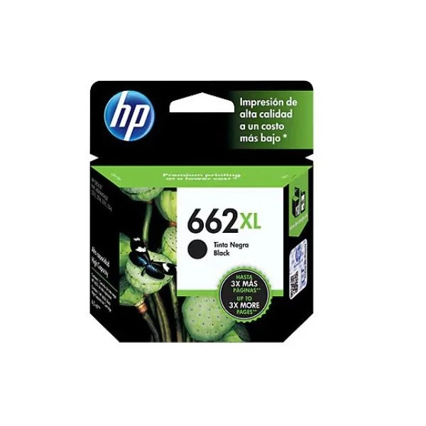 CARTRIDGE 662XL NEGRO HP