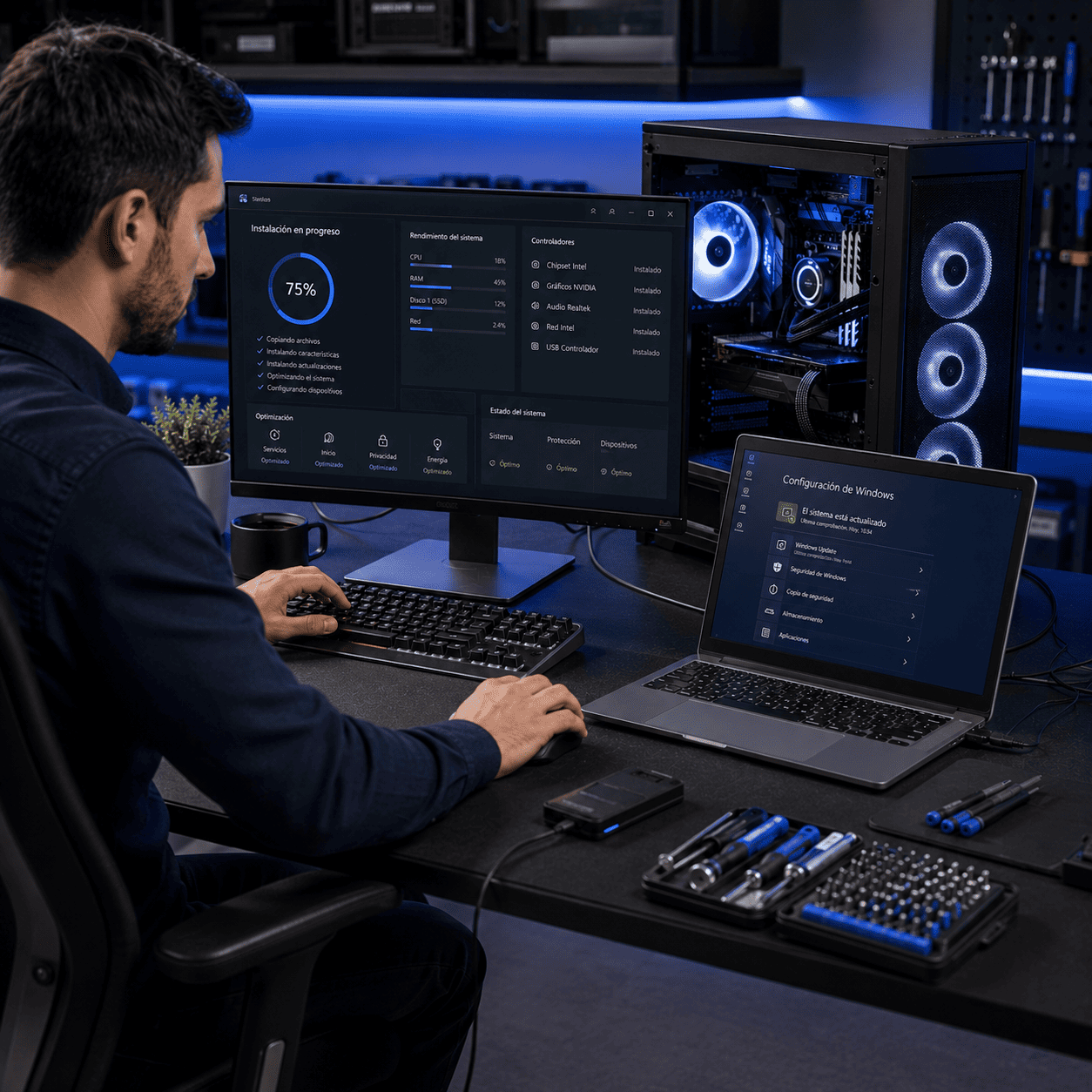 SERVICIO TECNICO CONFIGURACION TOTAL PC/NTBK