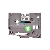 CINTA TZE-221  9MM X 8M BLACK ON WHITE BROTHER