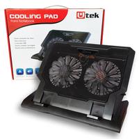 VENTILADOR NOTEBOOK 2 VENT. + HUB UT-NTC020 UTEK
