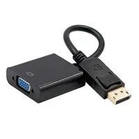 ADAPTADOR/CABLE DISPLAYPORT A VGA M/H NEGRO