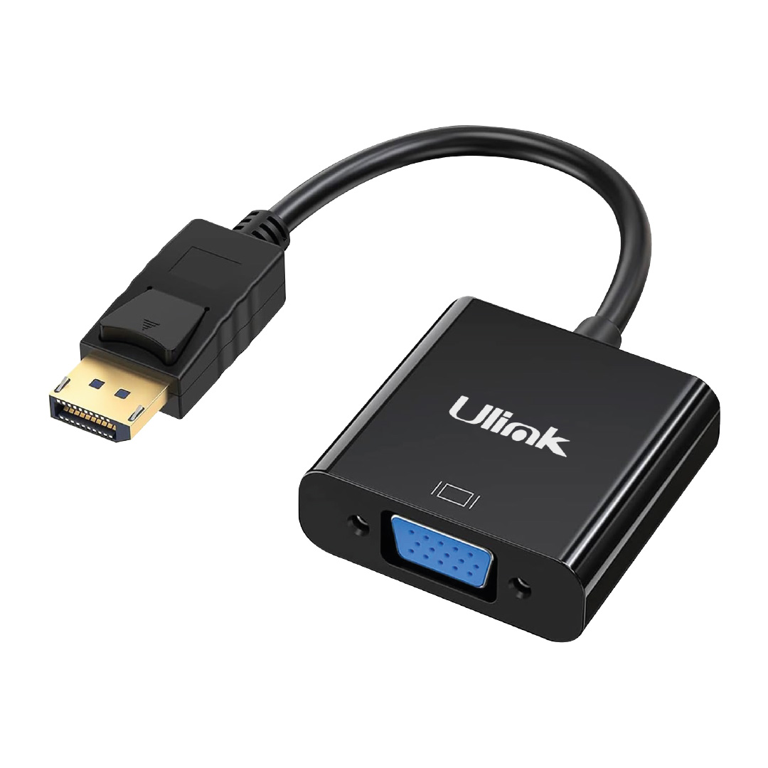 ADAPTADOR/CABLE DISPLAYPORT A VGA M/H UL-DPVGA / 0130063 ULINK
