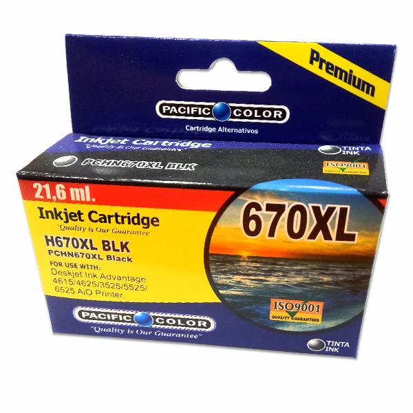 CARTRIDGE (A) CZ117AL (670XL) NEGRO (HP)