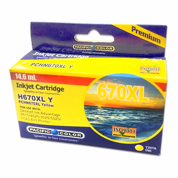CARTRIDGE (A) CZ120AL (670XL) AMARILLO (HP)