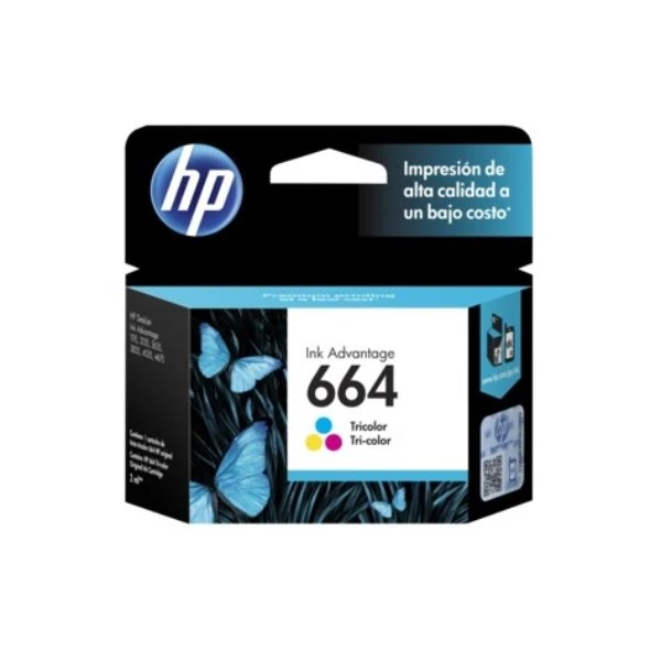 HP - Ink cartridge - Tricolor - 664