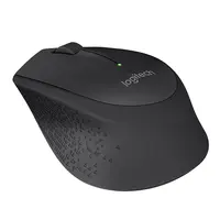 Logitech M280 - Ratón - diestro - óptico - 3 botones - inalámbrico - 2.4 GHz - receptor inalámbrico USB - negro