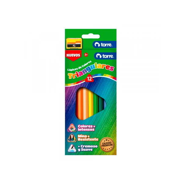 LAPICES DE COLORES 12UN. LARGO