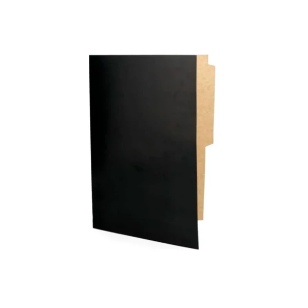 CARPETA CARTULINA PIGM. NEGRO