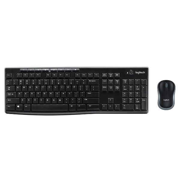 Logitech Wireless Combo MK270 - Juego de teclado y ratón - 2.4 GHz en Español