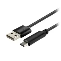 CABLE CARGADOR Y DATOS USB A TIPO C XTC-510 1.8MT NEGRO