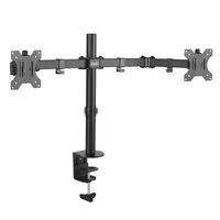 Soporte Monitor Doble p/Escritorio 13"-32"