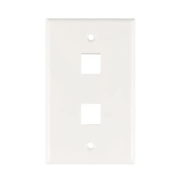 Furukawa - Panel frontal - blanco - 2 puertos