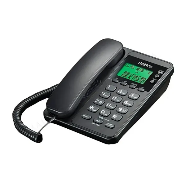 TELEFONO FIJO SOBREMESA ANALOGO C/VISOR AS6404 NEGRO