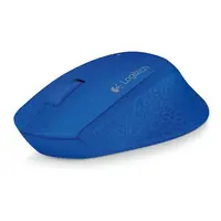 Logitech M280 - Ratón - diestro - óptico - 3 botones - inalámbrico - 2.4 GHz - receptor inalámbrico USB - azul