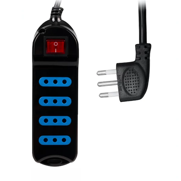 ALARGADOR ELECTRICO MULTIPLE 4 ENCH 19PLC3043N NEGRO C/INTER 3.0M