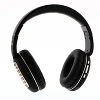 AUDIFONO BLUETOOTH OVER-EAR C/MICROFONO XTH-630GD/NEGRO-DORADO