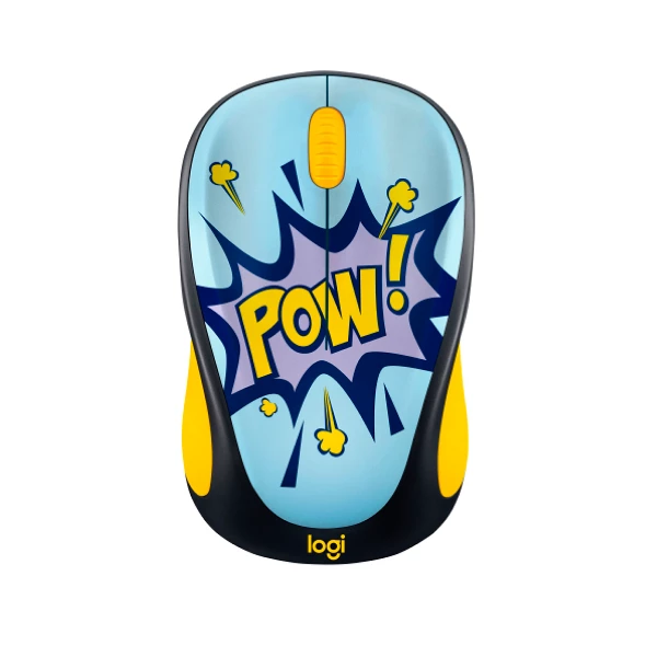 MOUSE INALAMBRICO POW NEGRO/CELESTE M317C LOGITECH