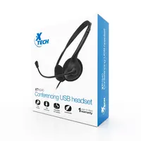 AUDIFONO ALAMBRICO USB-A OVER-EAR C/MICROFONO XTH-240