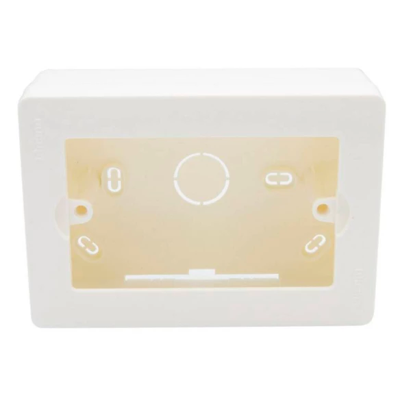 CAJA CHUQUI SOBREPUESTA 70X114 BLANCA/FPCWL