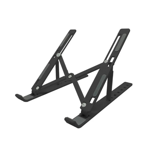 BASE NOTEBOOK 14" AJUSTABLE ALUMINIO /NEGRO/04022