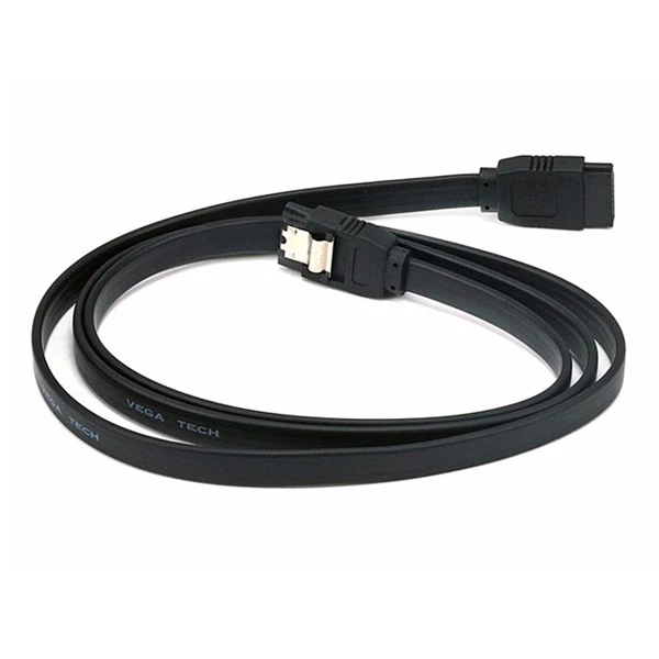 CABLE DATOS SATA3 RECTO/50CM 6GBS NEGRO